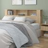 vidaXL Headboard Cabinet Sonoma Oak 200x18.5x104.5 cm
