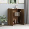 vidaXL Sideboard Brown Oak 60x30x75 cm Engineered Wood