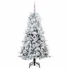 vidaXL Artificial Hinged Christmas Tree Green 150 cm PE and PVC