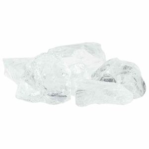 vidaXL Garden Stones White 12 cm Glass