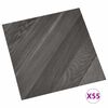 vidaXL Flooring Planks 55 pcs Grey 5.11 m&sup2; PVC