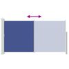 Patio Terrace Side Awning 160 x 300 cm Blue