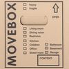 vidaXL Moving Box 20 pcs Natural 59 x 31.5 x 31.5 cm Cardboard