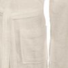 vidaXL Bathrobe KINN Cream M Cotton