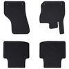 vidaXL Car Mat 4 pcs Black VW for PASSAT B9 TDI , &Scaron;koda SUPERB TDI TPE