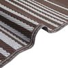 vidaXL Outdoor Rug ARAKIL Brown 300 x 400 cm PP