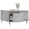 vidaXL Coffee Table Grey Sonoma 55x55x36.5 cm Engineered Wood