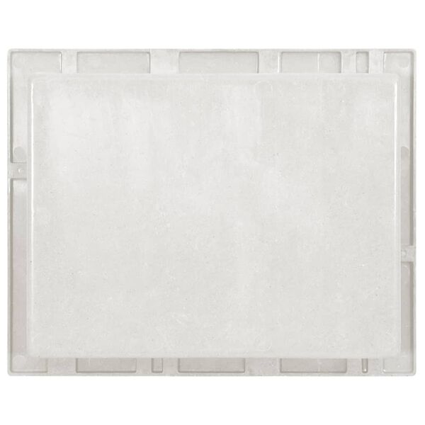 vidaXL Shower Niche Matt White 41x51x10 cm