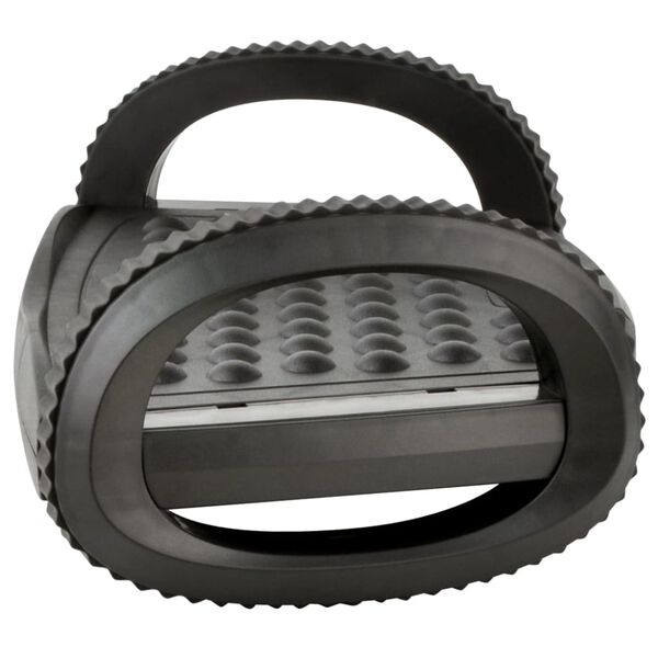 DESQ Footrest ABS Two Adjustable Height Black