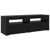 vidaXL TV Cabinet Set 3 pcs Black Oak 240 x 35 x 40 cm Engineered Wood