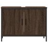 vidaXL Bathroom Sink Cabinet Brown Oak 80x30x60 cm Engineered Wood