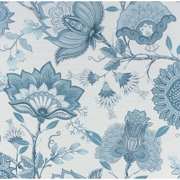 DUTCH WALLCOVERINGS Wallpaper Krisha White and Blue