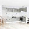 vidaXL Kitchen Cabinet Kalmar Concrete Grey 80 x 46 x 81.5 cm