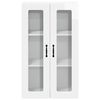 vidaXL Kitchen Wall Cabinet High Gloss White 60 x 31 x 100 cm