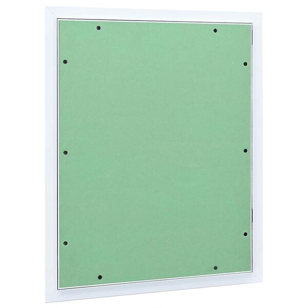 vidaXL Access Panel White 55 x 65 cm Aluminium and Plasterboard