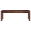 vidaXL Coffee Table Grey 110x50x35 cm Solid Wood