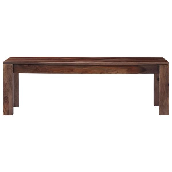 vidaXL Coffee Table Grey 110x50x35 cm Solid Wood