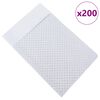 vidaXL Pet Training Pad Plain 200 pcs 90 x 60 cm