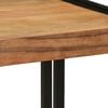 vidaXL Coffee Table Brown 40 x 40 x 38 cm Solid Acacia Wood