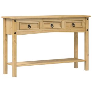 vidaXL Console Table "Corona" 114x34.5x73 cm Solid Wood Pine