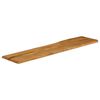 vidaXL Table Top 160x40x2.5 cm Live Edge Solid Wood Mango