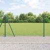 vidaXL Fence Post Green 10 x 1.2 m (36 mm mesh) Steel and PVC
