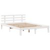vidaXL Bed Frame with Drawers without Mattress White 160x200 cm