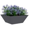 vidaXL Garden Planter 5 pcs Anthracite 40 x 40 x 15 cm