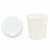 vidaXL Paper Coffee Cups with Lids 1000 pcs 4oz 100ml
