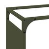 vidaXL Firewood Rack Olive Green 90x28x65 cm Cold-rolled steel