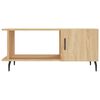 vidaXL Coffee Table Sonoma Oak 90x50x40 cm Engineered Wood