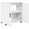 vidaXL Bathroom Cabinet White 61 x 35 x 64 cm Engineered wood & Metal