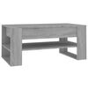 vidaXL Coffee Table | Grey Sonoma | Engineered wood | Medium | Coffee Table