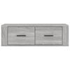 vidaXL Hanging TV Cabinet Grey Sonoma 80x36x25 cm Engineered Wood