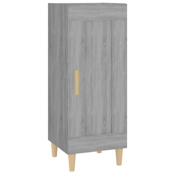 vidaXL Sideboard Grey Sonoma 34.5x34x90 cm Engineered Wood