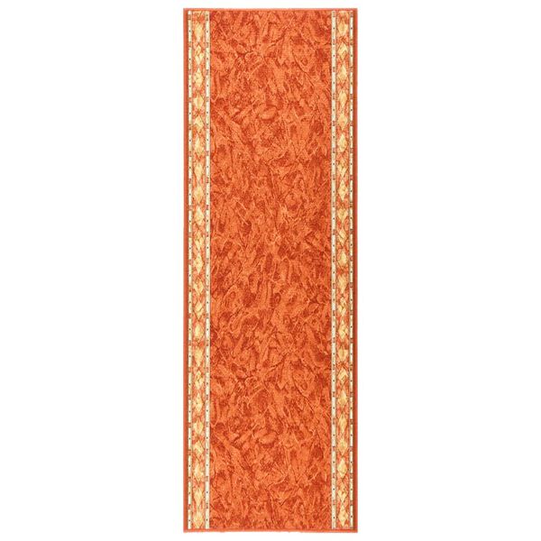 vidaXL Carpet Runner Terracotta 100x300 cm Anti Slip