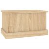 vidaXL Storage Box Sonoma Oak 50x30x28 cm Engineered Wood