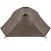 vidaXL Fishing Tent with Roof Brown 514 x 465 x 187 cm Polyester