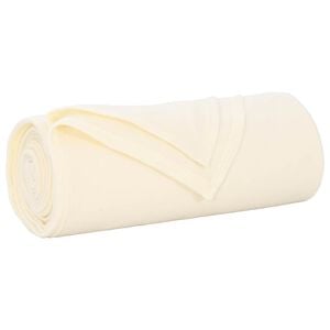vidaXL Throw Blankets 24 pcs Cream 200 x 150 cm 10.08 kg Fleece