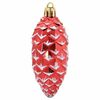 vidaXL Christmas Pine Cone Ball 40 pcs Red
