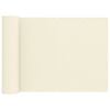 vidaXL Balcony Privacy Screen 200 x 300 cm Fabric with PU Coated Cream