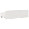 vidaXL Bed Frame without Mattress with Drawers White 150x200 cm King Size Solid Wood Pine