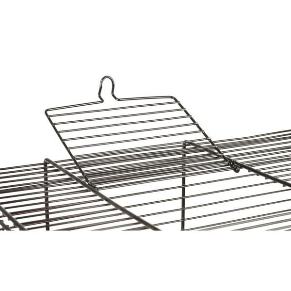 FLAMINGO Hamster Cage Enzo 2 41.5x28.5x38 cm Bordeaux