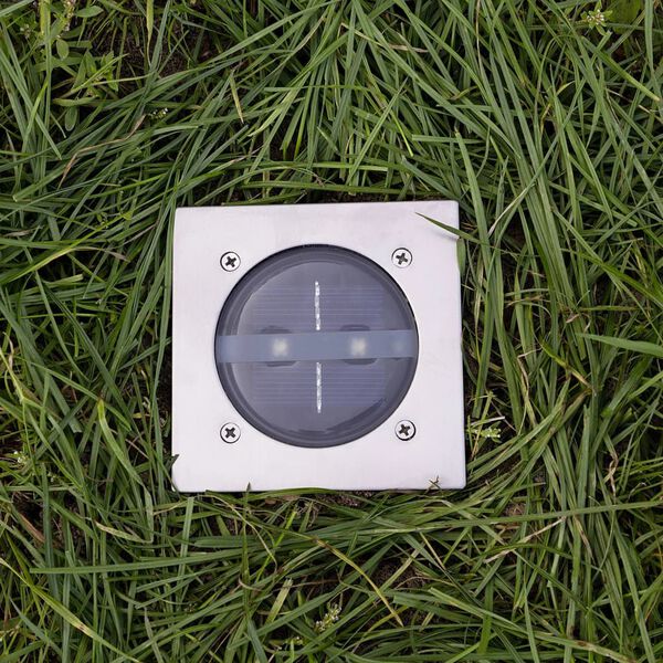 Ranex Solar Spotlight Square 0.12 W Silver 5000.198