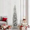 vidaXL Artificial Christmas Tree with 300 LEDs with Stand Green 210 cm