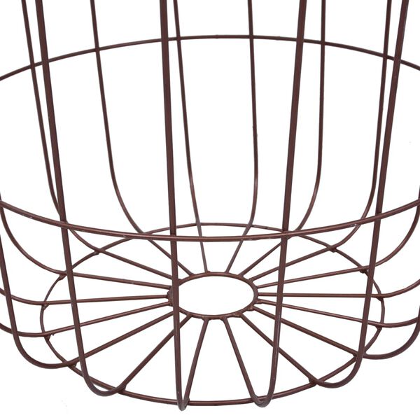 vidaXL Coffee Table Copper ? 39.5 cm MDF