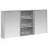 vidaXL Bathroom Cabinet Set 3 pcs 126 x 16 x 62.5 cm Engineered wood