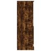 vidaXL Highboard Smoked Oak 60x35.5x103.5 cm Engineered Wood