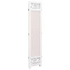 vidaXL 3-Panel Room Divider Cream 105x165 cm Fabric