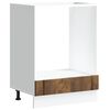 vidaXL Oven Cabinet Lucca Smoked Oak Engineered Wood